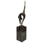 Bronzeskulptur Bronzefigur Verdreherin #47223