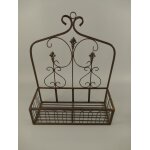 Eisen Wandhänger Rostig 3st. H 51-46x30/40cm