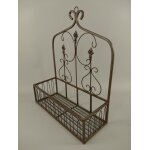 Eisen Wandhänger Rostig 3st. H 51-46x30/40cm
