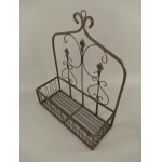 Eisen Wandhänger Rostig 3st. H 51-46x30/40cm