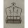 Eisen Wandhänger Rostig 3st. H 51-46x30/40cm