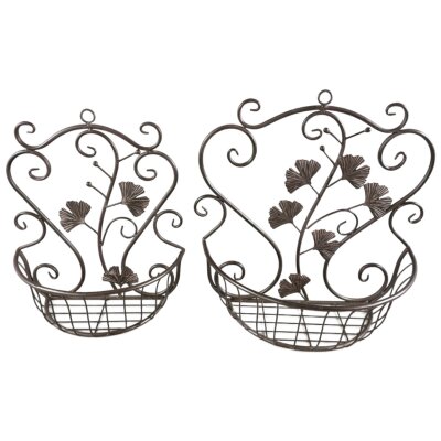 Eisen Wandhänger Rostig 2st. H 37/41cm