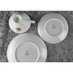 Kaffeegedeck Kaffeeset Komplett Goldrand 3tlg Lichte Porzellan gebraucht - gut