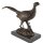 Bronzeskulptur Bronzefigur Fasan