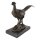 Bronzeskulptur Bronzefigur Fasan
