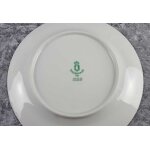 Kuchenteller Dessertteller Goldrand 21,2 cm Schönwald Form 301 Weiß gebraucht - akzeptabel