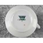 Kaffeetasse Tasse Goldrand Thomas Porzellan Unbekannte Formen Weiß gebraucht - gut