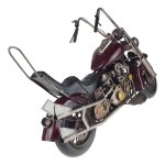 Blechmodell Blechmotorrad braun H 23,8 B 11,8 L 41,3 cm