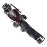 Blechmodell Blechmotorrad braun H 23,8 B 11,8 L 41,3 cm