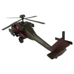 Blechmodell Blechhubschrauber Militärhubschrauber L 40,5 cm