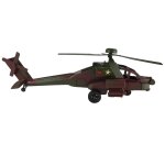 Blechmodell Blechhubschrauber Militärhubschrauber L 40,5 cm