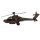 Blechmodell Blechhubschrauber Militärhubschrauber L 40,5 cm