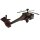Blechmodell Blechhubschrauber Militärhubschrauber L 40,5 cm
