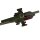 Blechmodell Blechhubschrauber Militärhubschrauber L 40,5 cm