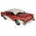 Blechmodell Blechauto Modellauto Oldtimer PKW Rot Beige