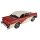 Blechmodell Blechauto Modellauto Oldtimer PKW Rot Beige