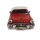 Blechmodell Blechauto Modellauto Oldtimer PKW Rot Beige