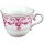 Kaffeetasse Tasse Goldrand Schirnding Bavaria rote Rosen mit Rot gebraucht - gut