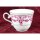 Kaffeetasse Tasse Goldrand Schirnding Bavaria rote Rosen mit Rot gebraucht - gut