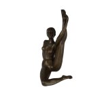 Bronzeskulptur Bronzefigur Erotik Nackten Frau mit...