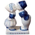 Delfts Blauw Figur küssende Mädchen + Junge...