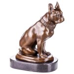 Bronze Bronzeskulptur Bronzefigur Skulptur Figur Hund...
