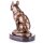 Bronze Bronzeskulptur Bronzefigur Skulptur Figur Hund Französische Bulldogge