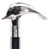 Gehstock Wanderstock Spazierstock Flanierstock Holz Delfin