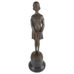 Bronze Skulptur Figur Bronzeskulptur Bronzefigur...