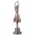 Bronzeskulptur Bronzefigur Tänzerin nach D.H.Chiparus Art-Deco-Stil