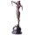 Bronze Skulptur Figur Bronzeskulptur Bronzefigur Scarf Dancer Weiblicher Akt nach D.H.Chiparus Art-Deco-Stil