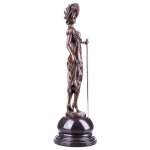 Bronze Skulptur Figur Bronzeskulptur Bronzefigur Frau mit...