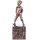 Bronzeskulptur Bronzefigur Junge mit Ski The Boy Skier Art-Deco-Stil