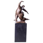 Bronze Skulptur Figur Bronzeskulptur Bronzefigur...