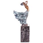 Bronze Marmor Bronzeskulptur Bronzefigur Skulptur Figur...
