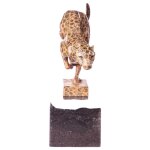 Bronze Skulptur Figur Bronzeskulptur Bronzefigur Panther...