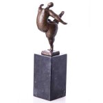 Bronze Skulptur Figur Bronzeskulptur Bronzefigur...