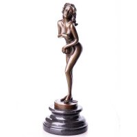 Bronze Skulptur Figur Bronzeskulptur Bronzefigur...