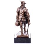 Bronze Skulptur Figur Bronzeskulptur Bronzefigur Benjamin...