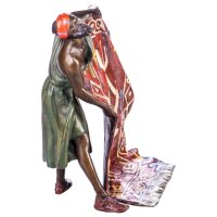 Bronze Skulptur Figur Bronzeskulptur Bronzefigur Araber...