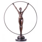 Bronze Bronzeskulptur Bronzefigur Skulptur Figur...
