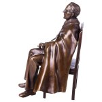 Bronze Skulptur Figur Bronzeskulptur Bronzefigur Franklin...