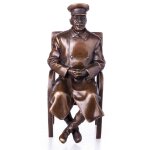 Bronze Skulptur Figur Bronzeskulptur Bronzefigur Josef...