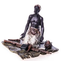 Bronze Skulptur Figur Bronzeskulptur Bronzefigur Araber...