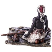Bronze Skulptur Figur Bronzeskulptur Bronzefigur Araber...