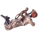 Bronze Skulptur Figur Bronzeskulptur Bronzefigur Junge...