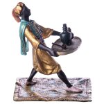 Bronze Skulptur Figur Bronzeskulptur Bronzefigur Diener...