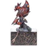 Bronze Skulptur Figur Bronzeskulptur Bronzefigur Vogel...