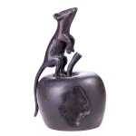 Skulptur Figur Kupfer #62715