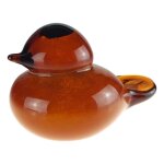 Skulptur Figur Vogel Glas Murano-Stil
